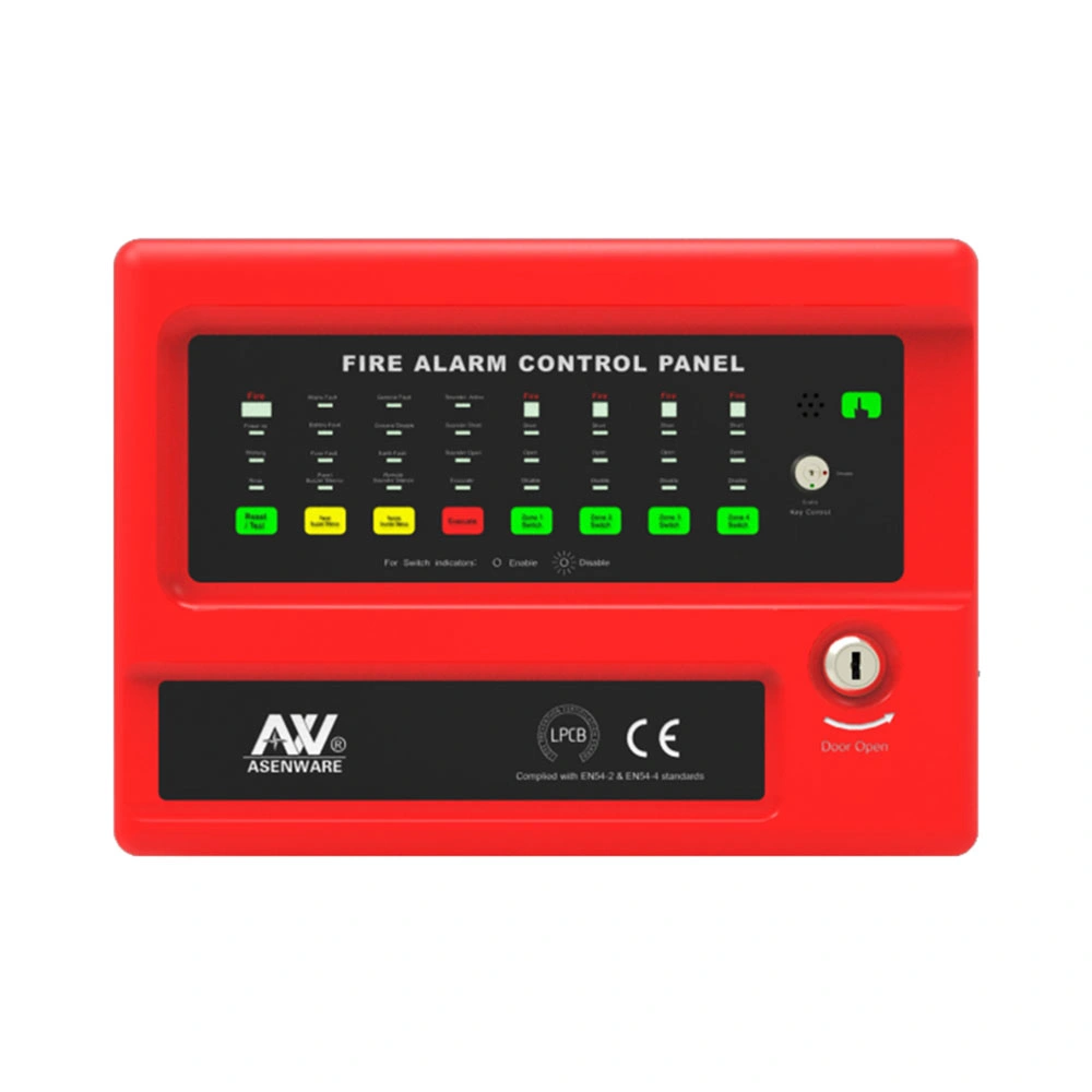 Asenware Fire Alarm Manufacturers Conventional Fire Alarm System Control Panel